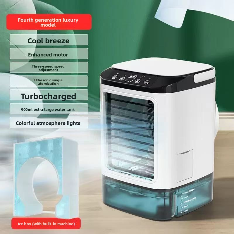 Portable USB Air Cooling Fan with Humidifying Function