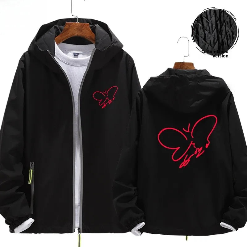 Taeyeon Signature Support Hoodie Jaet ex Outerwear Long Sve Polyester Stand Fit Youthful ular Four Seasons Uni...