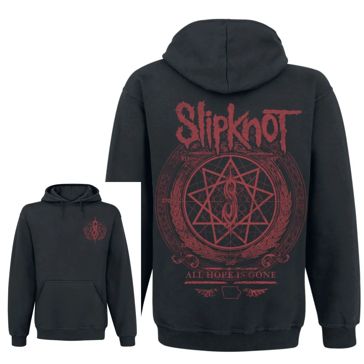 Slipknot Hoodies Pop 2026 New Sale Retro-style Band T-shirt for Both Men and Women Same Design for Both Genders