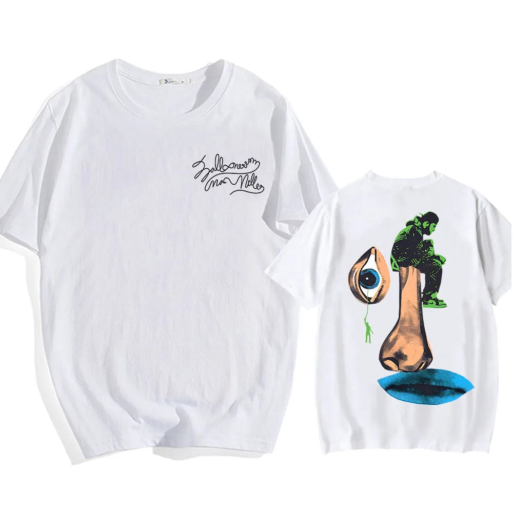 Macc Miller Balloonerism Tshirt Cotton High Quality Summer Tee-shirt Ropa Hombre Camisetas Short Sleeve O-neck Men Women T-shirt