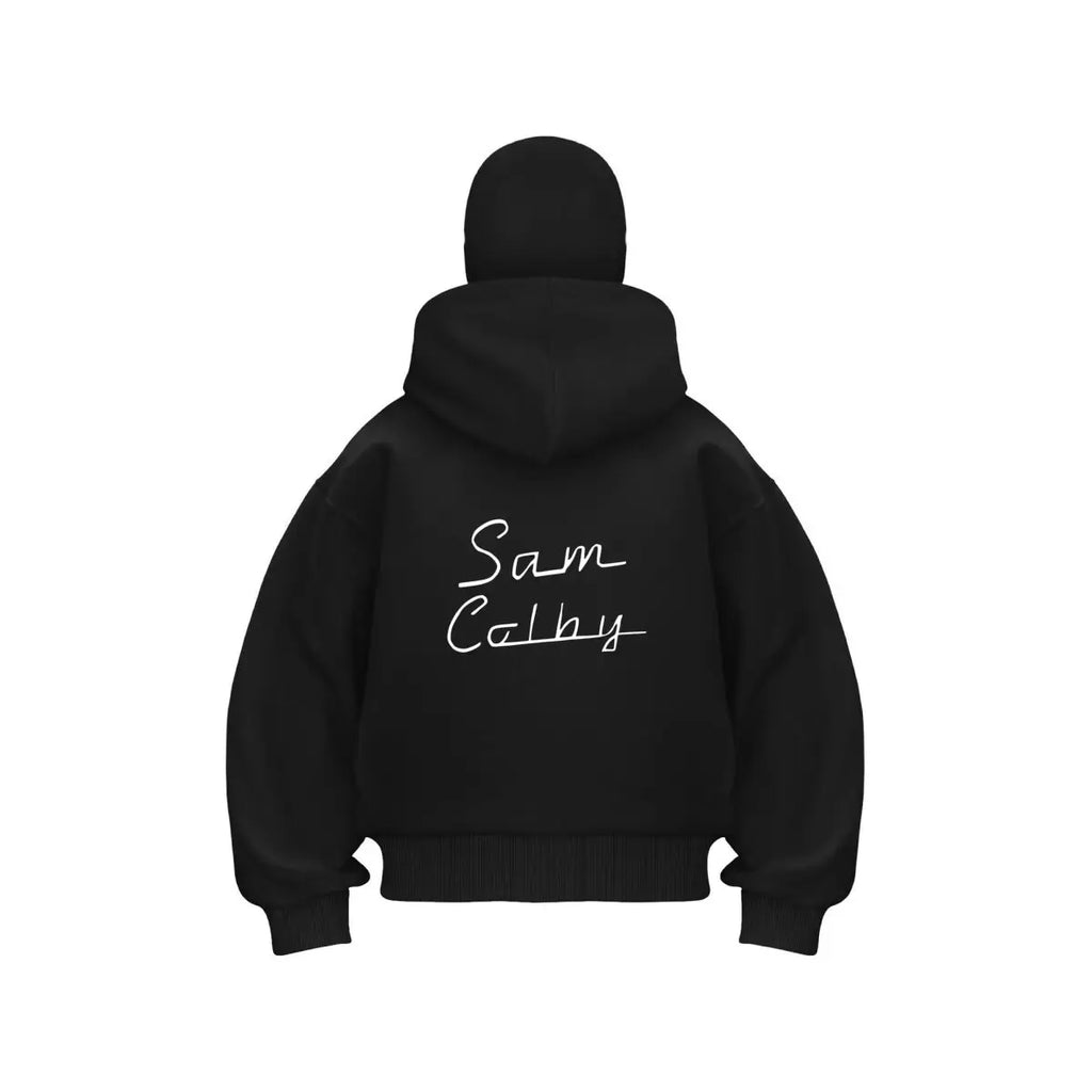 Sam Colby Signature Art Double Hood Warm Outdoor Men's Winter Casual Sweatshirt