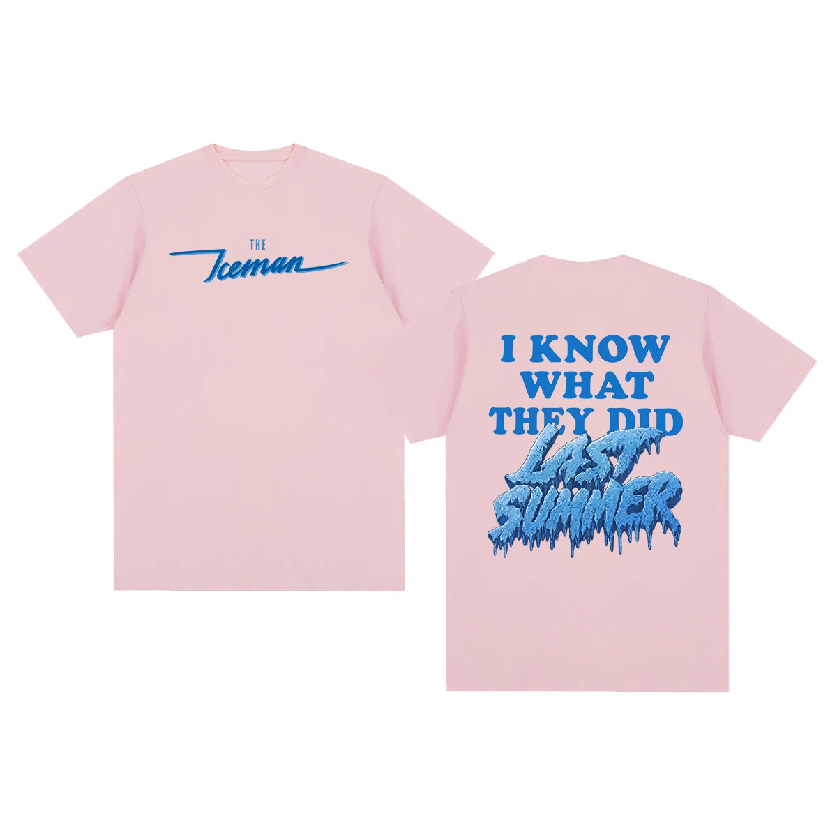 Drake ICEMAN Vintage T-shirt Merch Blue Streetwear Y2k Clothes Female Male Cotton Men T shirt New TEE TSHIRT Womens tops
