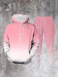 Mens 3D Print Hooded Sweatshirt - Desert aura