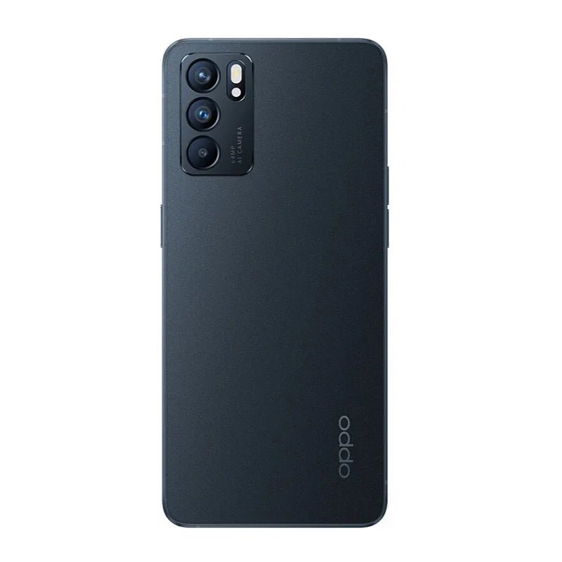 OPPO Reno 6 Pro 5G Global firmware smartPhone MTk Dimensity 1200 12GB 256GB Rear camera 64MP r6p 4500mAh battery used phone - Desert aura