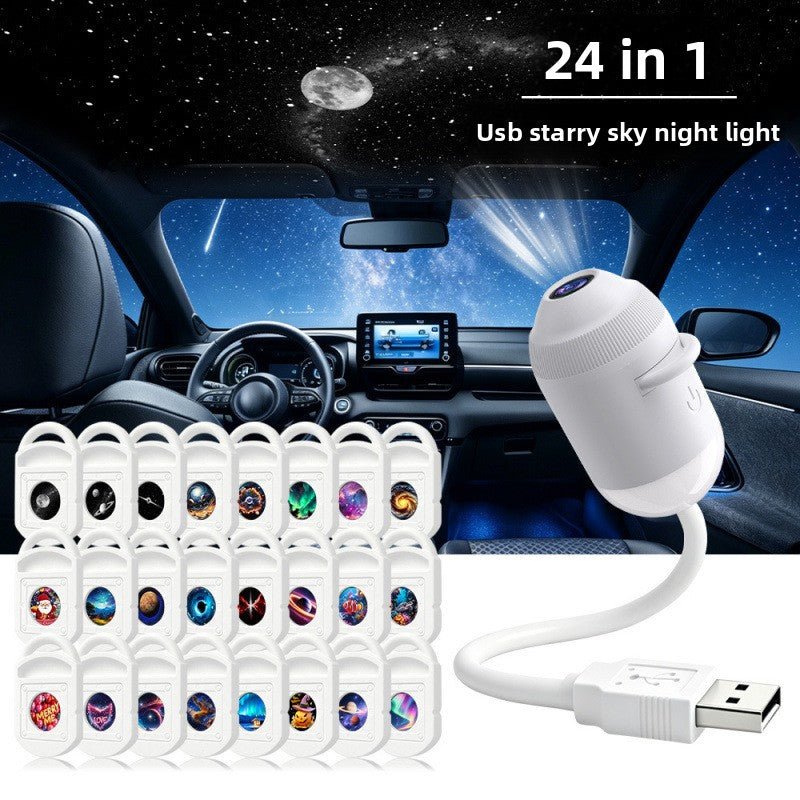 USB Star Projection Lamp - Desert aura